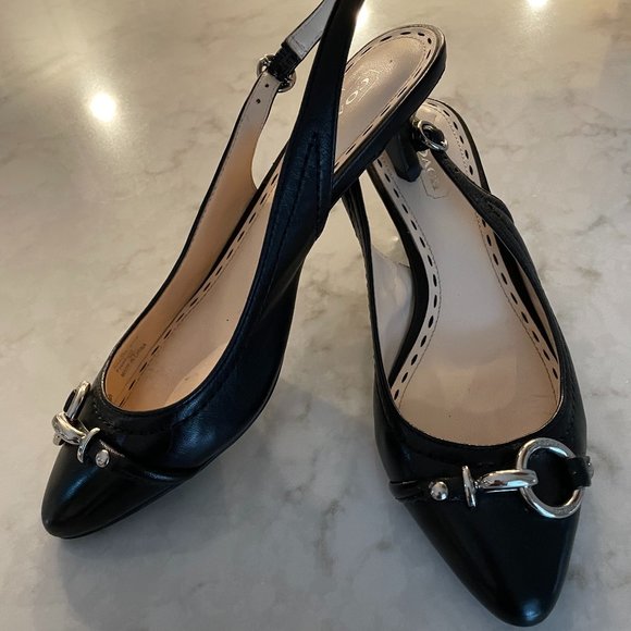 Coach Kitten Heel sling back - Picture 1 of 5